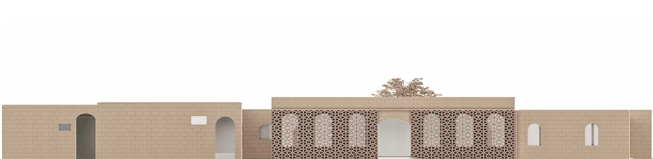 South elevation.